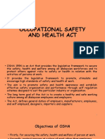 Occupational Safety and Health Act