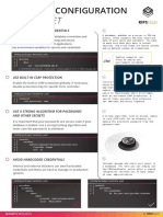 Cheat Sheet: Symfony Configuration