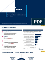 Gartner - COVID-19 Playbook For HR - March 20