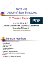 Design of Steel Structure - Steel Design Tension Members