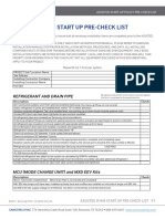 Commisioning Files - DVM S HP and HR Checklist