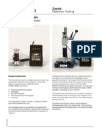 BARCOL Hardness Tester: Product Information