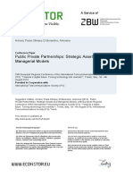 Public Private Partnerships: Strategic Assets and Managerial Models