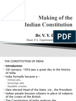 Making of The Indian Constitution: Dr. V. Y. Dhupdale