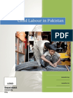 Child Labor in Pakistan