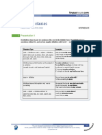 Infinitive Clauses PDF