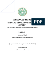 Scheduled Tribes Special Development Fund (STSDF) : Volume VII/3 As Presented To The Legislature