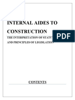 Internal Aides To Construction