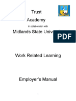 WRL Trust Academy Employer's Mannual