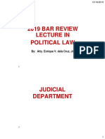 Judicial Department and Constitutional Bodies