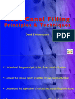 Root Canal Filling: Principles & Techniques