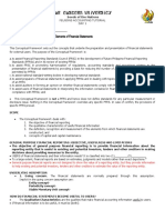 TOPIC: A.) Conceptual Framework and Elements of Financial Statements