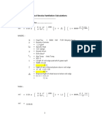 Smoke & Ventilation Calculations