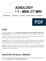 Group 1 - Posterior Disk Bulge at L5-S1 With Bilateral Severe Neural Canal Narrowing PDF