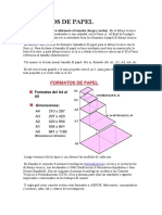 Formatos de Papel