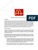 Assignment - MC Donalds