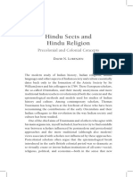 Hindu Sects and Hindu Religion. Precolon PDF