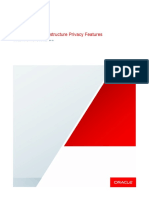 Oracle Cloud Infrastructure Privacy Features: Oracle White Paper - October 2019