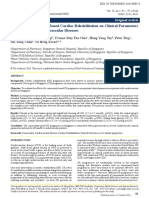 Impact of Community-Based Cardiac Rehabilitation On Clinical Parameters of Patients With Cardiovascular Diseases