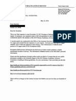 US Department of Health & Human Services, Final Response To My FOIA Requests 16-0040-FOIA & 16-0226-FOIA (5/12/16) /16