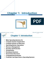 Chapter 1: Introduction: Silberschatz, Galvin and Gagne ©2018 Operating System Concepts - 10 Edition