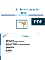 Chapter 6: Synchronization Tools: Silberschatz, Galvin and Gagne ©2018 Operating System Concepts - 10 Edition