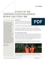 New Zealand Pilot of The Corporate Ecosystem Services Review Case Study