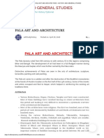 History and General Studies: Pala Art and Architecture