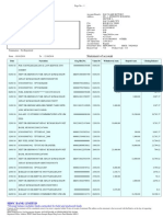 HDFC Bank Statement PDF