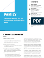 4-Family Topic IELTS Speaking