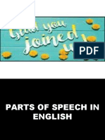 Parts of Speech