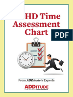 Adhd Time Assessment Chart: From Additude'S Experts