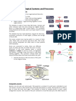 Biological Systems and Processes Booklet