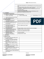 Date: September 30, 2019 (Day1) Subject: Earth and Life Science I. Objectives