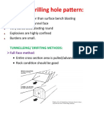 Ug Drilling Pattern