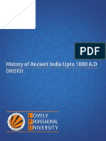 DHIS101 HISTORY OF ANCIENT INDIA UPTO 1000 A.D English PDF