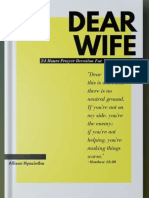 Dear Wife Prayer Journal