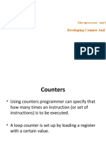 Developing Counter and Time Delay Routine