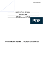 Instruction Manual Interface Unit GR 200 Series (GIF200) : 6F2S1916 (Rev. 0. 5)