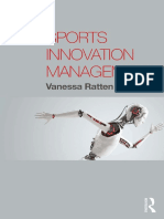 Vanessa Ratten - Sports Innovation Management-Routledge (2017)