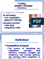 Unit-1 Competitive Advantage and Competitive Strategy