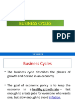 Business Cycles 10.10.2019