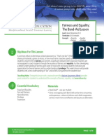 Bandaid Lesson Fairness Equality