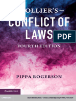 Rogerson P Collier S Conflict of Laws