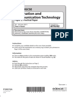 Questionpaper-Paper2-June2011-Edexcel IGCSE ICT