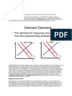 Section 01: Resource Market Factors of Production