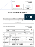 Inspection-Test-plan For Block Work