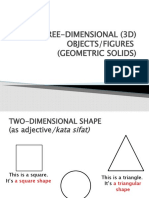 3 Three-Dimensional Objects