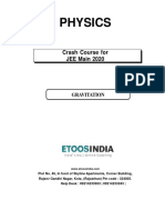 Physics: Crash Course For JEE Main 2020