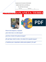 Nuestro Planeta Tierra para Primer Grado de Primaria